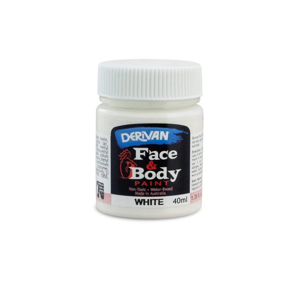 Everything Party By Event Derivan Face & Body Paint 40ml - White
