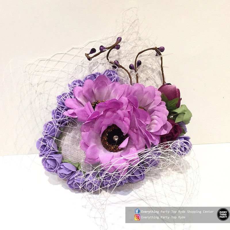 Everything Party Melbourne Cup - Hair Clip With Flowers By Event