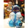 Everything Party Balloons 2nd Birthday Table Balloon Arrangement