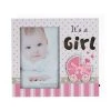 Everything Party By Theme It's A Girl Pink Wooden Photo Frame With LED Light