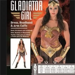 Everything Party Adult - Karnival Deluxe Gladiator Girl Costume