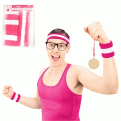 Everything Party By Event 1980's Headband & Wristband Set