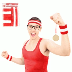 Everything Party By Event 1980's Headband & Wristband Set