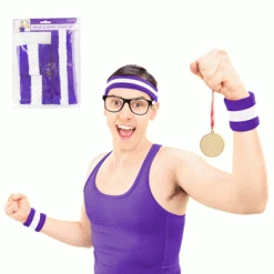 Everything Party By Event 1980's Headband & Wristband Set