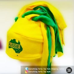 JD Party Aussie Team Supporter Beanie With Hair