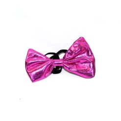 Trademart By Theme Hot Pink Metallic Bow Tie