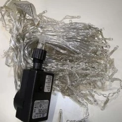 SENY 200 Super Bright Extra Long LED Icicle String Lights 13.5m - Multi Colour