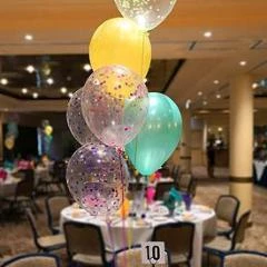 Balloons 11" Qualatex Plain Latex Balloon - Round Pearl Mint Green