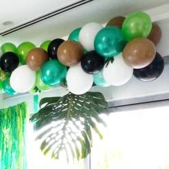 11" Qualatex Plain Latex Balloon - Round Fashion Mocha Brown