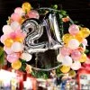 Everything Party Balloons 21st Birthday Balloon Wreath