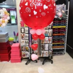 Everything Party Balloons Valentine's Day 3ft Latex Helium Balloon Bouquet
