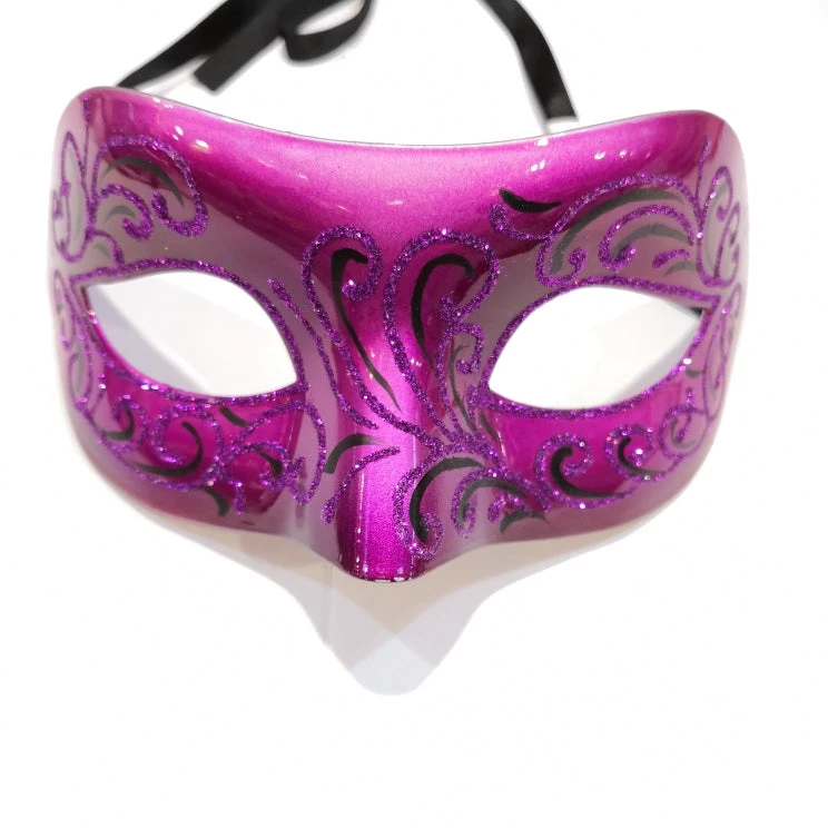 Elle Metallic Clothing Mask With Glitter