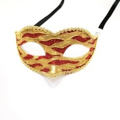 Elle Lace Mask With Glitter