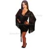 Everything Party Adult - Black Kimono Costume