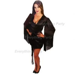 Everything Party Adult - Black Kimono Costume