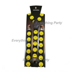Everything Party Suspenders With Smiley Face By Theme