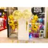Everything Party 3ft Gold Confetti Helium Balloon With Gold Foil Star Balloon Bouquet