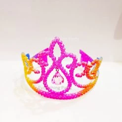 Everything Party Rainbow Tiara With Hanging Diamond All Birthday