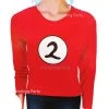 Everything Party Costume Adult Thing 2 Long Sleeve Top