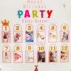 Everything Party Baby Girl 12 Month Birthday Photo Banner