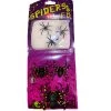 Everything Party By Event 3pk Halloween Rubber Neon Spiders With Spider Web