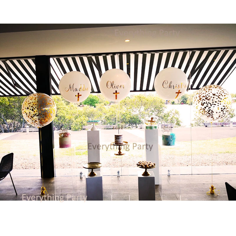 Everything Party Balloons 1st Holly Communion 3ft Jumbo Helium Balloon Set