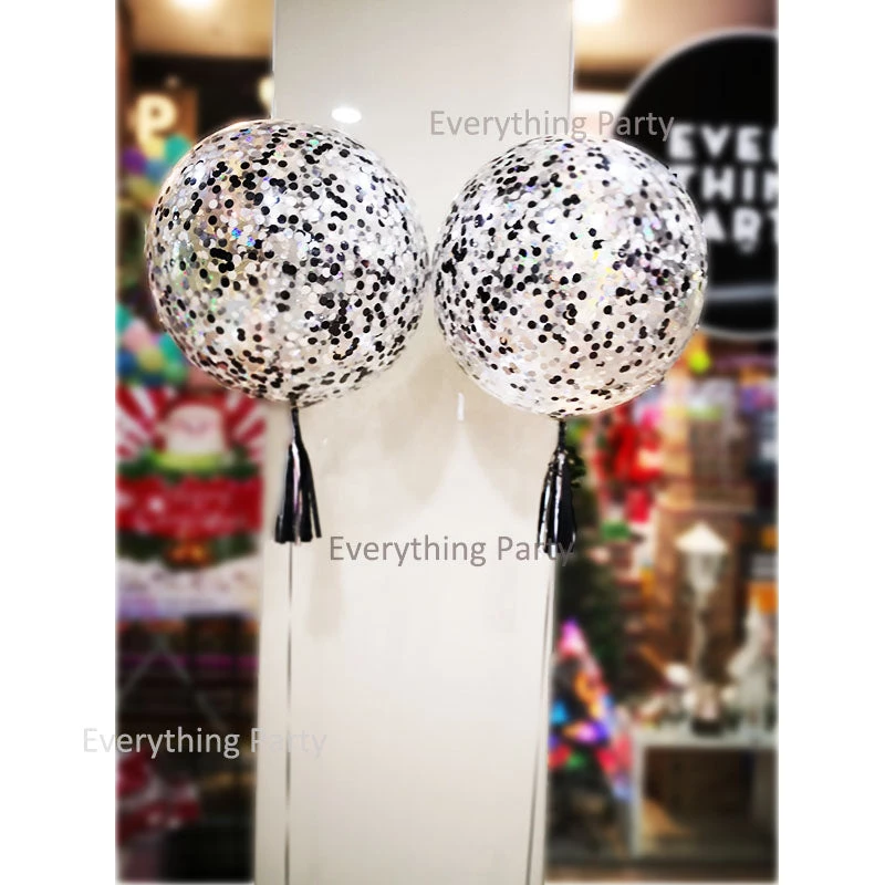 Everything Party 3ft Jumbo Confetti Balloons With Tassels