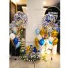 Everything Party 3ft Jumbo Confetti Balloon Set With Balloon Wreath Balloons