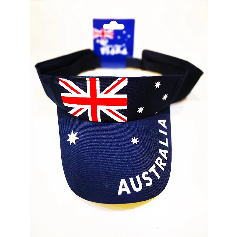 Trademart Australia Flag Design Aussie Sun Visor