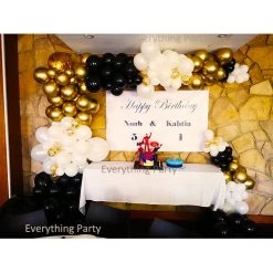 Everything Party Balloon Garland - 4.5m Half Balloon Arch With 1.5m Table Arch