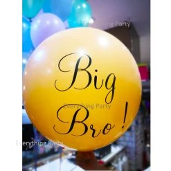 Everything Party 3ft Jumbo Latex Balloon With Customised Writing Latex Solid Colour Balloon