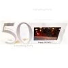 Everything Party 50th Birthday Wooden Photo Frame
