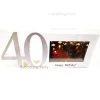 Everything Party 40th Birthday Wooden Photo Frame