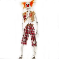 Everything Party 50cm Hanging Light Up Skeleton Clown