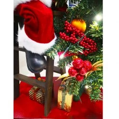 Everything Party Christmas 3D Santa Decoration With LED Light - Decorating Tree With Ladder By Event
