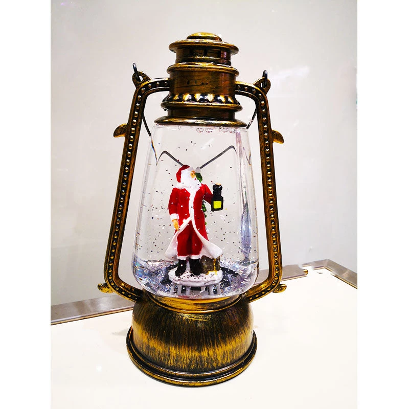 Pacific Wholesale Christmas Warn LED Snow Globe Water Lantern