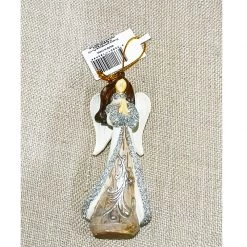 Oceana By Event Christmas Ornament Ceramic Hanging Angel Tree Decoration