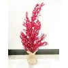 Oceana 68cm Christmas Artificial Red Berry Tree In Jute Pot By Event