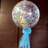 Everything Party 3ft Confetti Helium Balloon With Tulle Bow Balloons