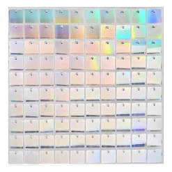 Hayden Agency Party Hire - 1.8m Square Shimmer Sequin Wall Panel Backdrop Frame All Birthday