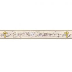 Everything Party Joyous Christening Banner