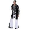 Everything Party Adult - Karnival Deluxe Monochrome Hippie Guy Costume