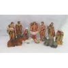 Everything Party 11pcs 210mm Christmas Holly Family Nativity Scene Set