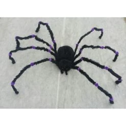 Everything Party 220cm Giant Purple Spider With Red Eyes By Event