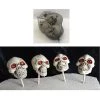 Everything Party 4pk Halloween Skulls With Red Eyes By Event