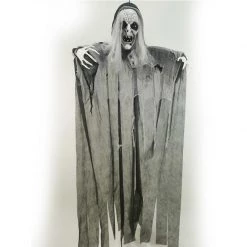 Everything Party 120cm Halloween Animated Hanging Witch Decoration With Sound & Lights By Event