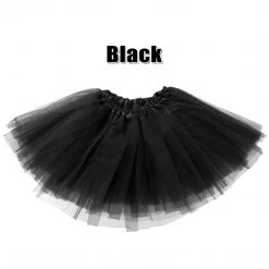Everything Party Costume Accessories Adult 3 Layers Tulle Tutu - Black