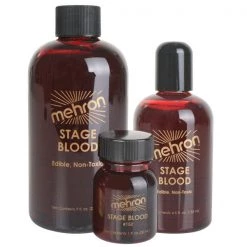 Everything Party Mehron Stage Blood Bright Arterial 30ml By Event