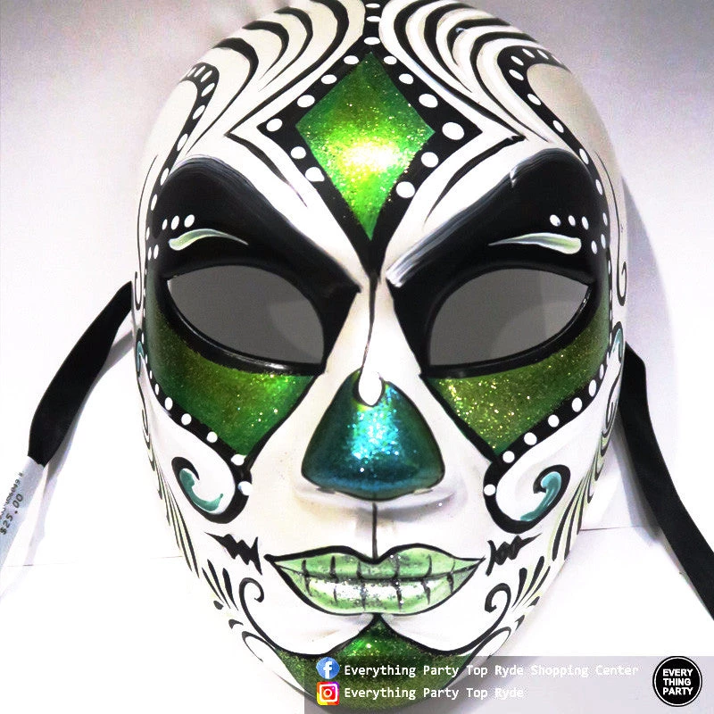 Everything Party Juanita Green Face Mask By Event