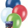 Unique 25pk Decorator Latex Helium Quality Balloons 30cm - Assorted Muti Colour